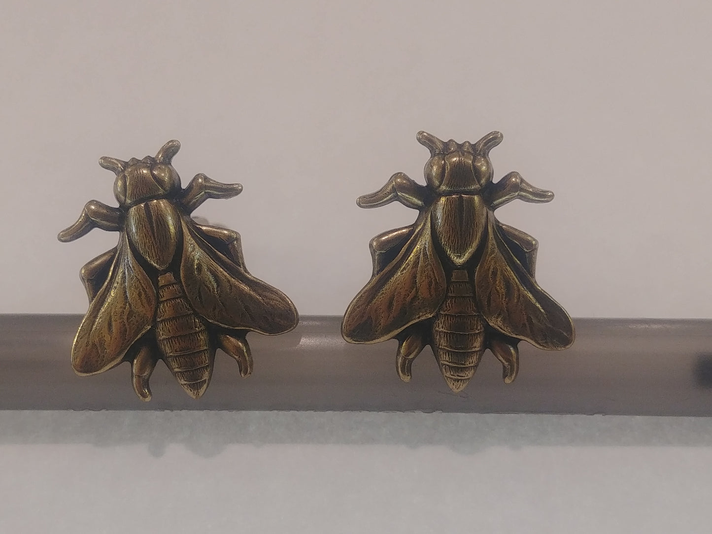Brass Bee Cufflinks