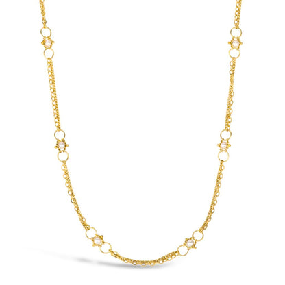 Whisper Chain Necklace in 18K Gold
