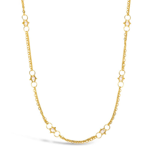 Whisper Chain Necklace in 18K Gold