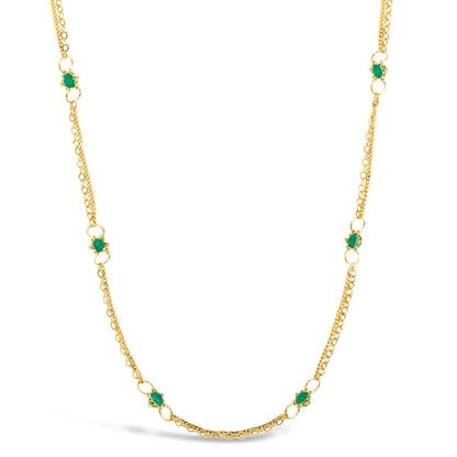 Whisper Chain Necklace in 18K Gold