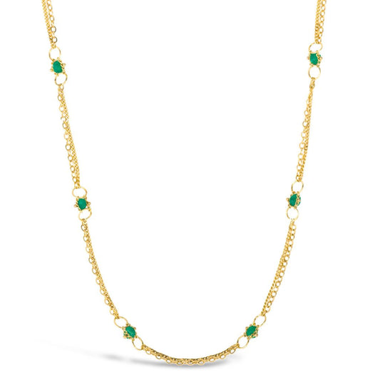 Whisper Chain Necklace in 18K Gold