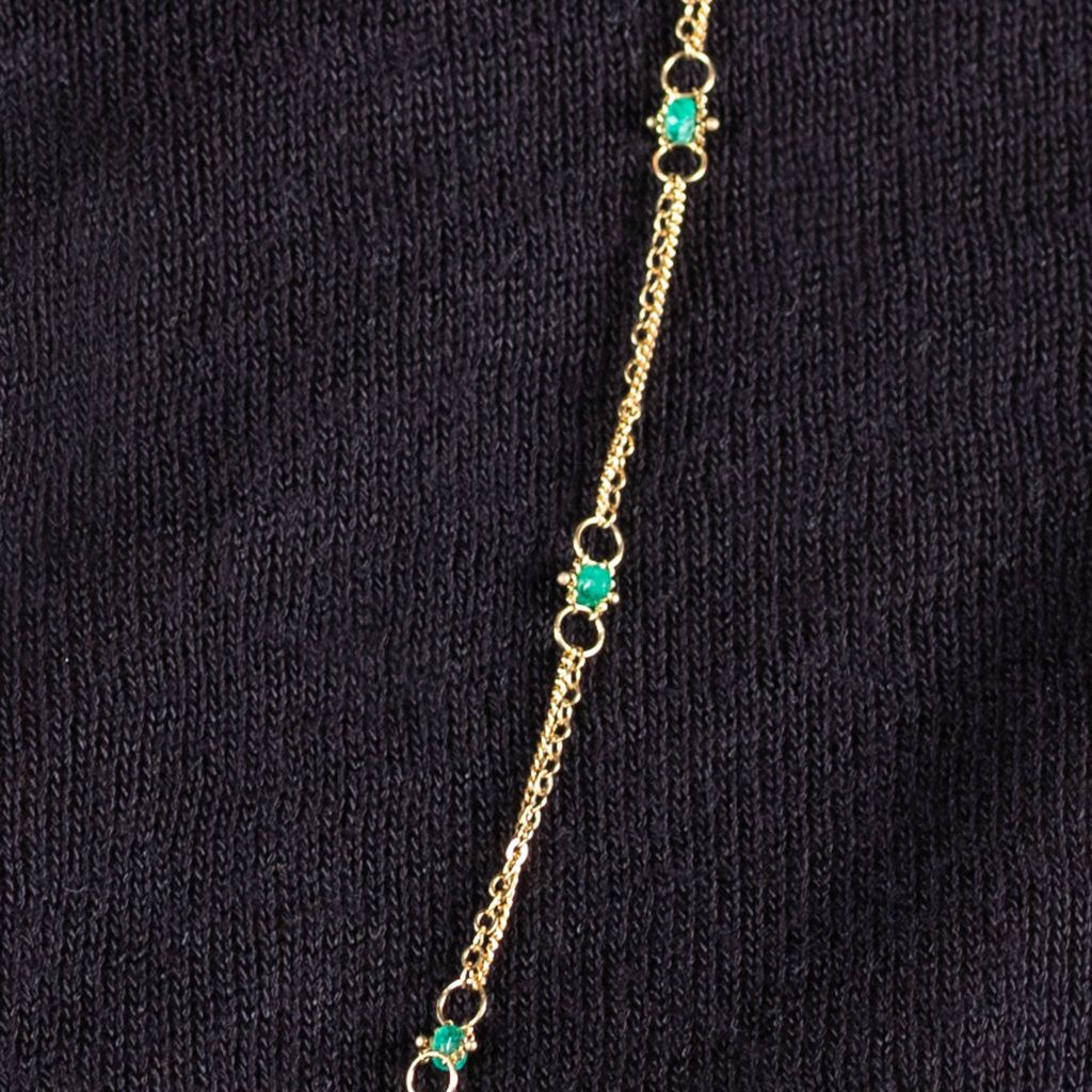 Whisper Chain Necklace in 18K Gold