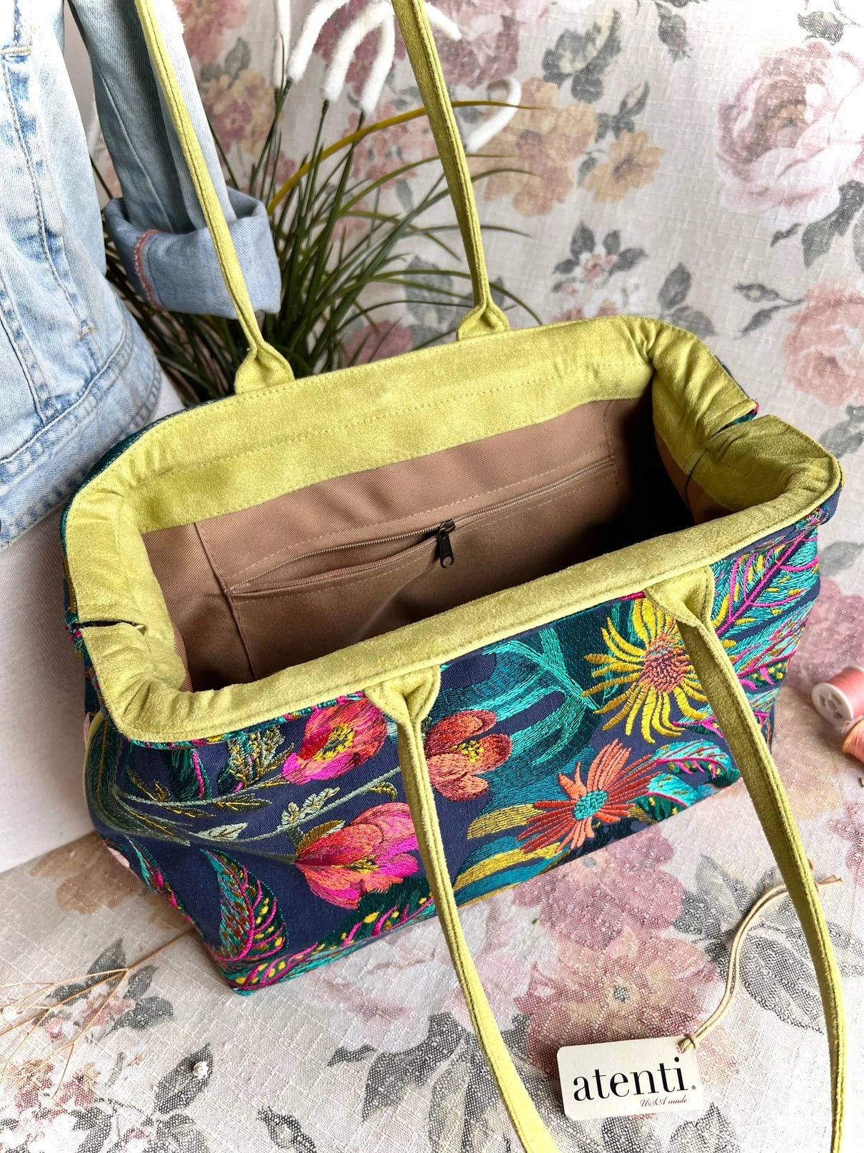 Flora Molly-Modern Tapestry Doctor Style Bag