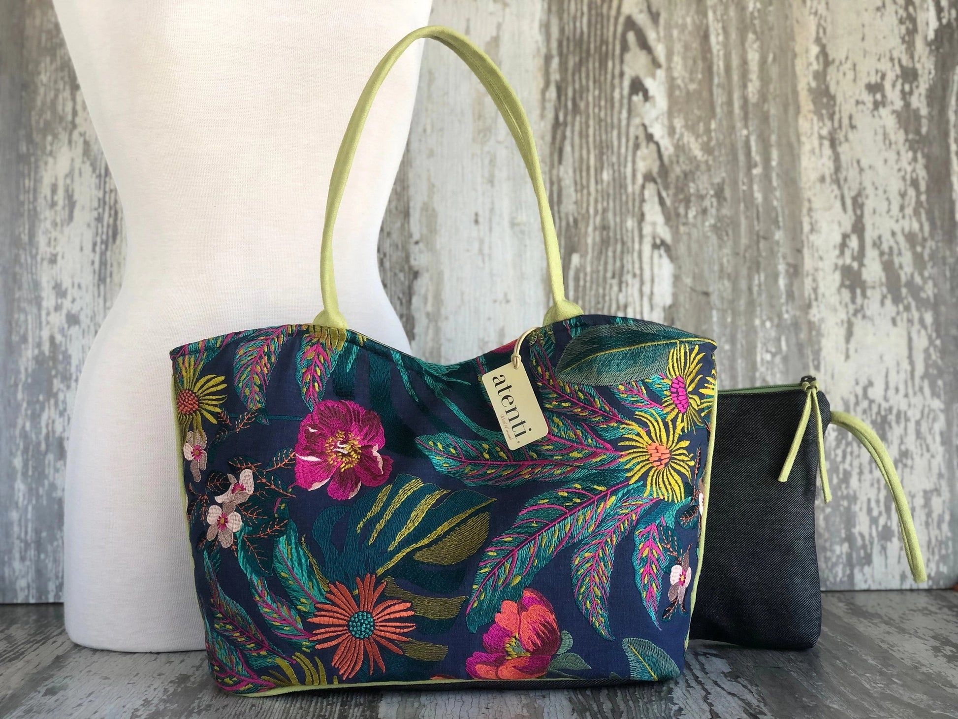Flora Lolita Handbag with Pouch