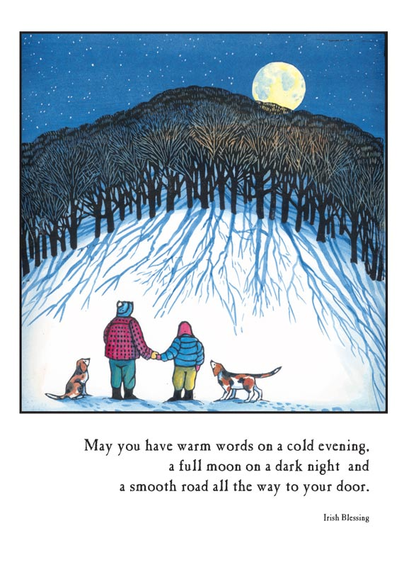 Moon Gazing Boxed Card