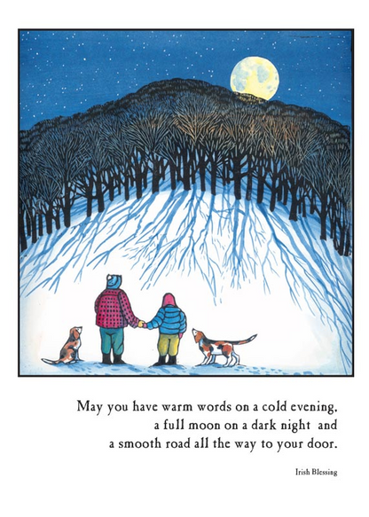 Moon Gazing Boxed Card