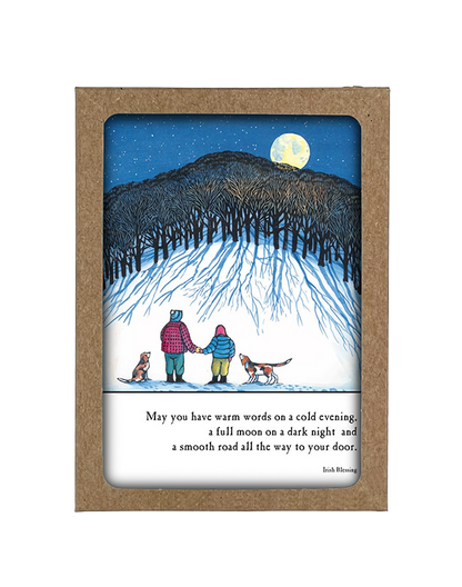 Moon Gazing Boxed Card