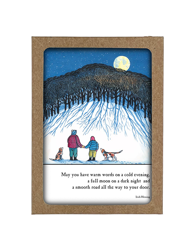 Moon Gazing Boxed Card