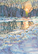 Load image into Gallery viewer, Solstice Sunrise Boxed Cards
