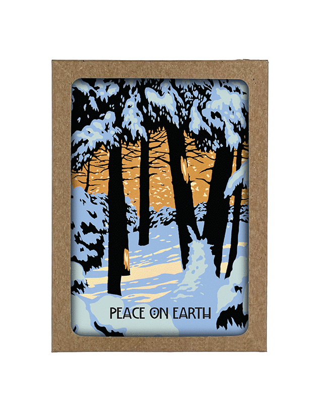 Winter Woods II Boxed Cards
