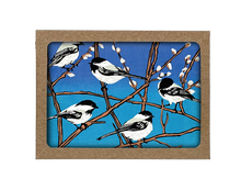 Load image into Gallery viewer, Chickadees Boxed Cards