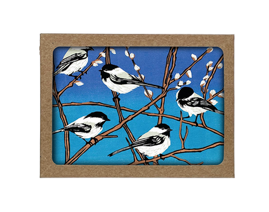 Chickadees Boxed Cards