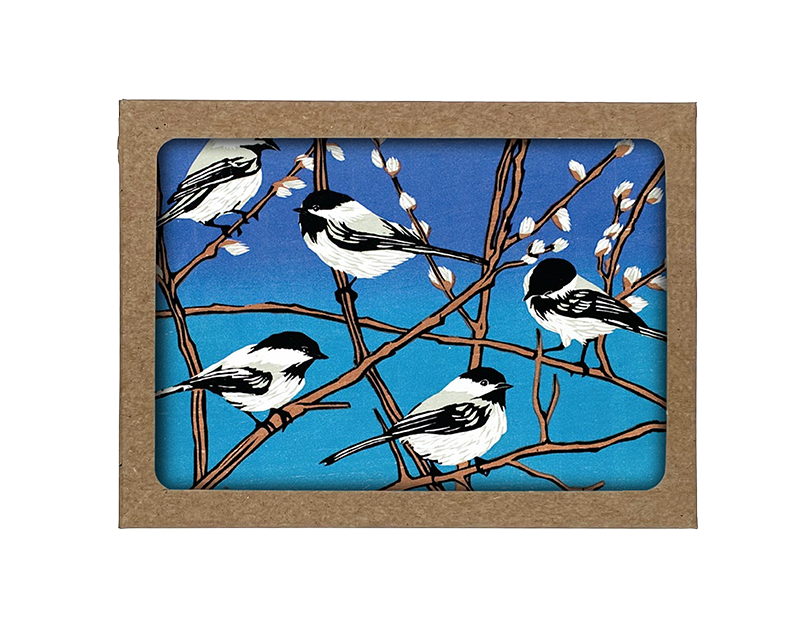 Chickadees Boxed Cards