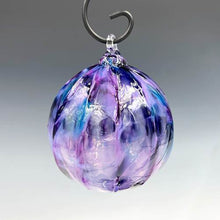 Load image into Gallery viewer, Purple Mix Glass Ornament