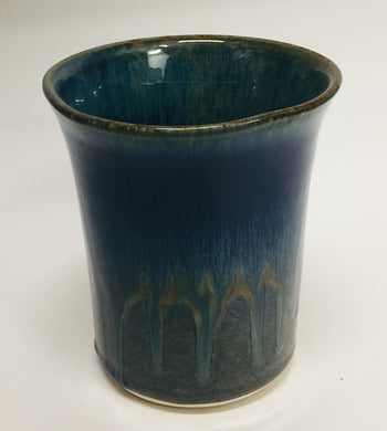 Utensil Holder Amber Blue