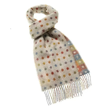 Spot Check Scarf-Beige