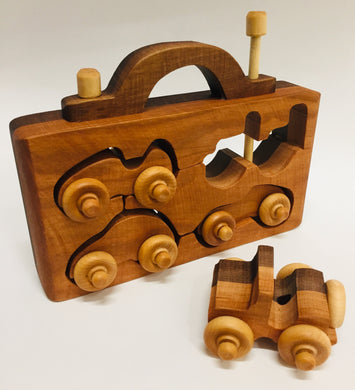 4 Pack Cars Case