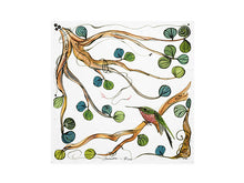 Load image into Gallery viewer, Pair of Hummingbird Napkins
