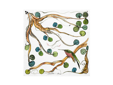 Pair of Hummingbird Napkins