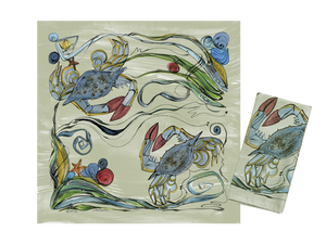 Pair of Crab Napkins