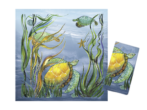 Pair of Sea Turtle Napkins
