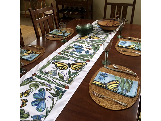 Butterfly Table Runner
