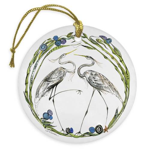 Blue Heron Ornament