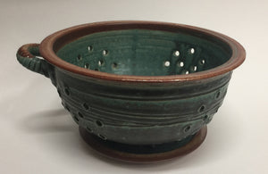 Ceramic Colander With Plate