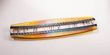 Load image into Gallery viewer, Long Elegant Amber Glass Tray
