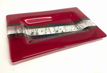 Load image into Gallery viewer, Rectangular Tray, Red Confetti
