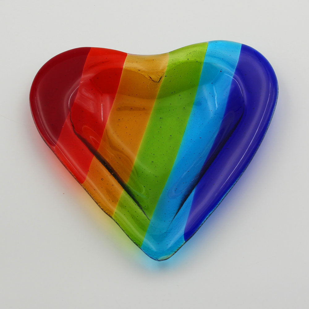 Heart Dish, Rainbow