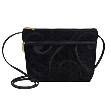 Zipper Purse Villa Black