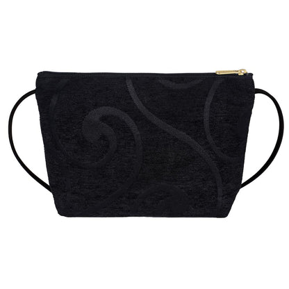 Zipper Purse Villa Black