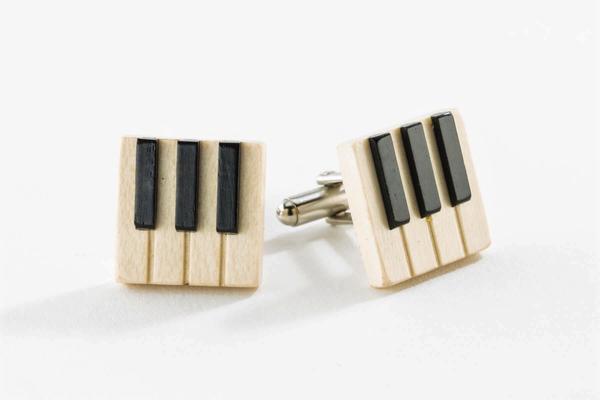 Piano Key Cufflink