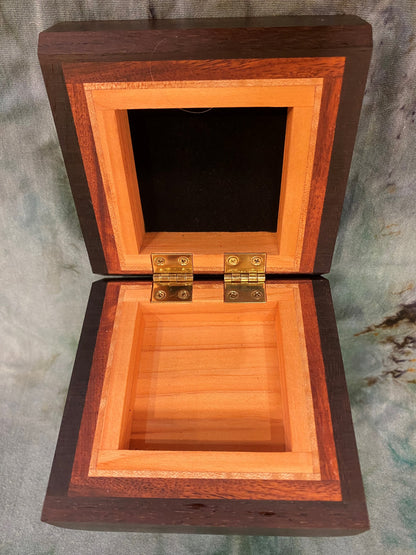Box With Redwood Burl Top