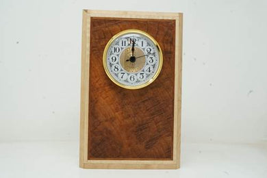 Redwood and Maple Wood Clock