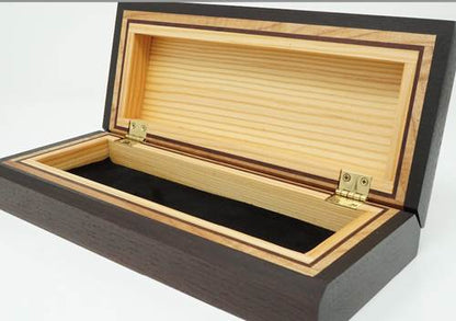Quilted Maple With Rosewood Top Box