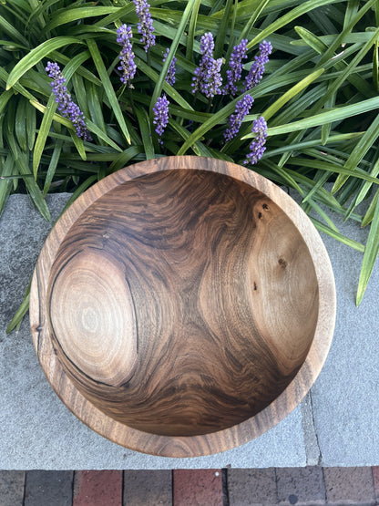 English Walnut Bowl