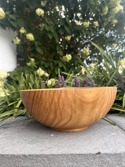 Wooden Cherry Bowl