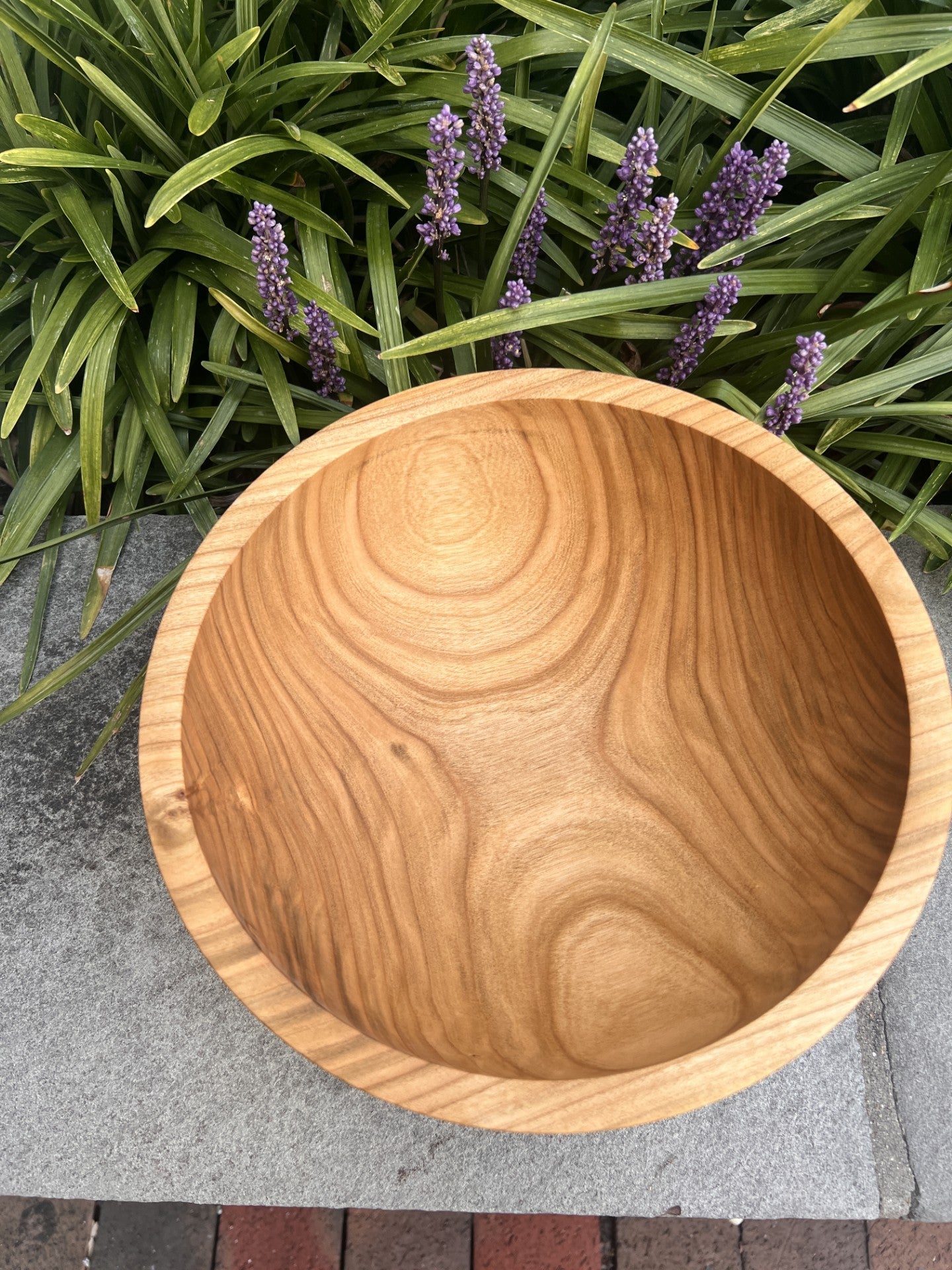 Wooden Cherry Bowl