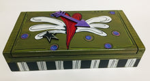 Load image into Gallery viewer, Flip Top Box With Heart and Wing