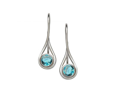 Desire Earring Blue Topaz