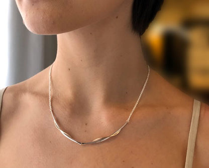 Vineyard Swing Necklace Sterling Silver 20"Inches