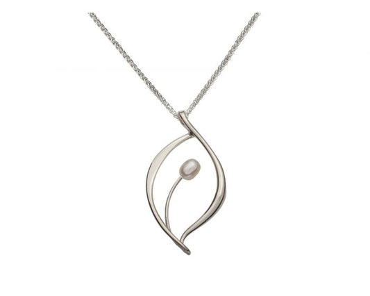 Jonquil Pendant Sterling Silver and Fresh Water Pearl