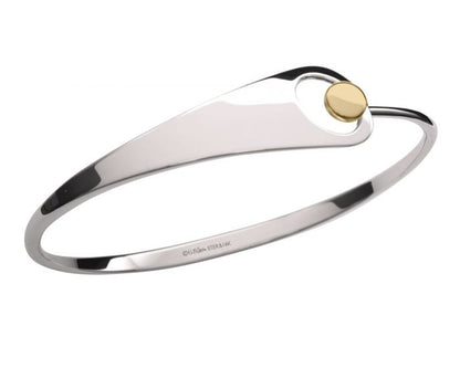 Jitterbug Sterling Silver and 14K Gold Bracelet