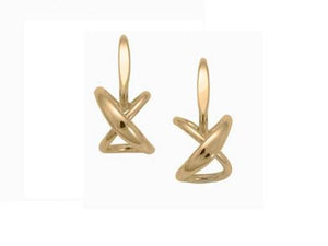Secret Heart Earring Small Sterling Silver/14K