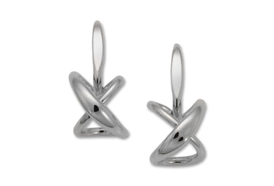 Secret Heart Sterling Silver Earring, Small