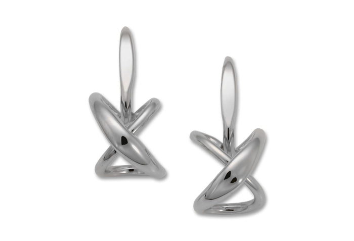 Secret Heart Sterling Silver Earring, Small