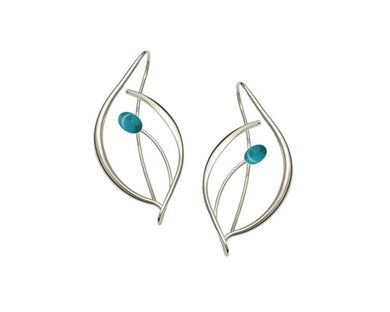 Jonquil Sterling Silver and Tourquoise Earrings