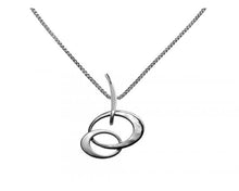 Load image into Gallery viewer, Petite Entwined Elegance Pendant Sterling Silver